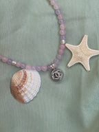COLLIER BOUTON UPCYCLE - The barbie girl