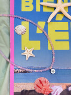COLLIER BOUTON UPCYCLE - The barbie girl