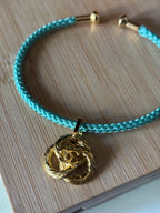 Jonc BOUTON UPCYCLE - Marina