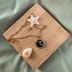 COLLIER BOUTON UPCYCLE - medusa