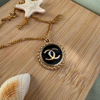 COLLIER BOUTON UPCYCLE - medusa