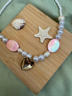 COLLIER BOUTON UPCYCLE - so coquette